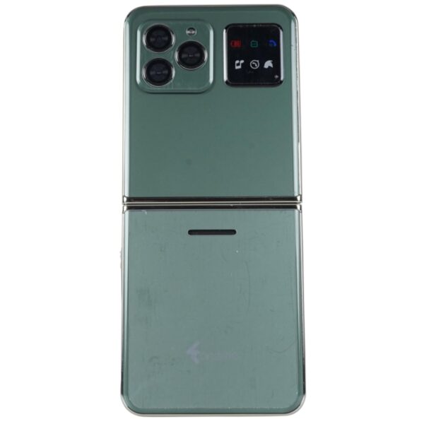 Foneme All New FLIP Dual Sim Keypad Mobile With 2.4 Inch LCD Display | Green